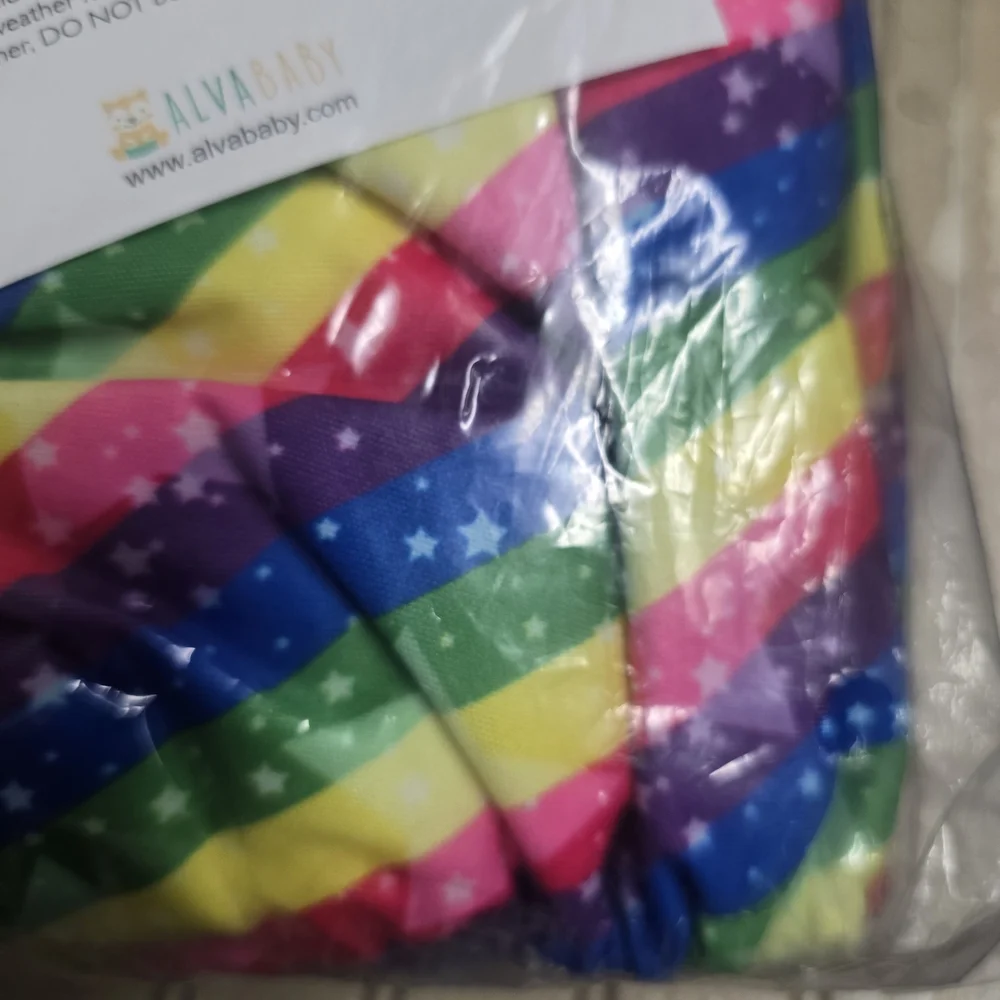 ALVA BABY 6 PACK POCKET CLOTH DIAPERS Girl Colors - ONE SIZE - NEW, SEALED